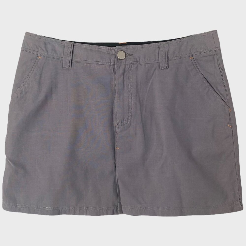 Icebreaker Merino Wool Destiny Mini Skirt Gray Women's Size 8 Hiking Outdoors